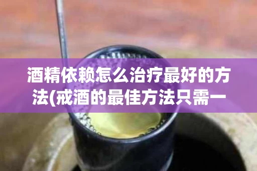 酒精依赖怎么治疗最好的方法(戒酒的最佳方法只需一招)