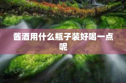 酱酒用什么瓶子装好喝一点呢