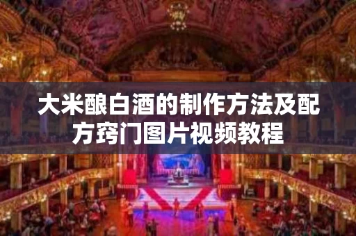 大米酿白酒的制作方法及配方窍门图片视频教程