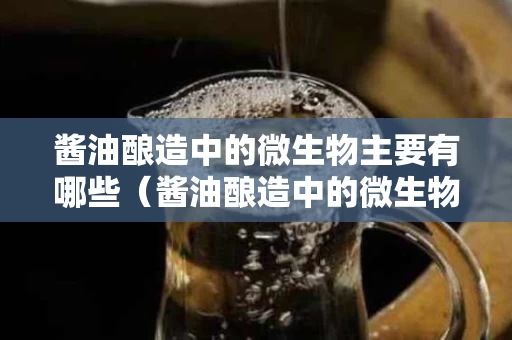 酱油酿造中的微生物主要有哪些（酱油酿造中的微生物及其作用）