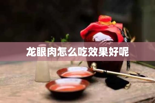 龙眼肉怎么吃效果好呢