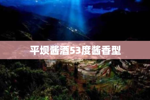 平坝酱酒53度酱香型