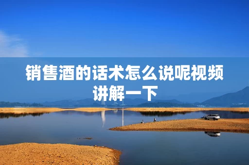 销售酒的话术怎么说呢视频讲解一下