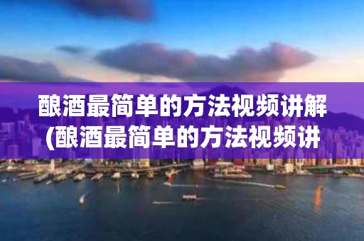 酿酒最简单的方法视频讲解(酿酒最简单的方法视频讲解教程)