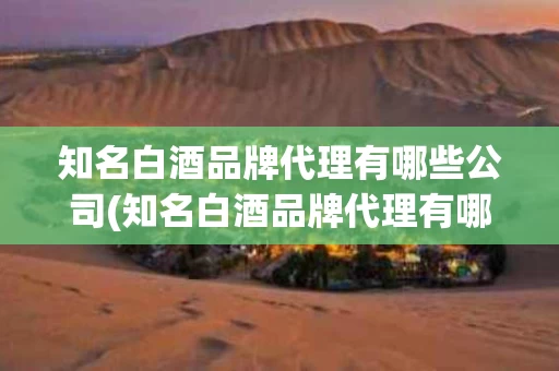 知名白酒品牌代理有哪些公司(知名白酒品牌代理有哪些公司做)