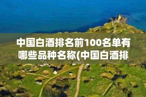中国白酒排名前100名单有哪些品种名称(中国白酒排名前100名单有哪些品种名称图片)
