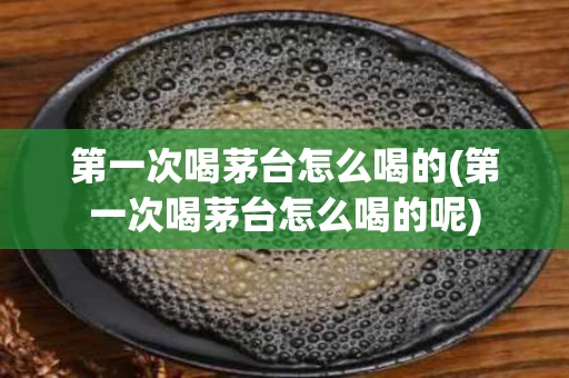 第一次喝茅台怎么喝的(第一次喝茅台怎么喝的呢)