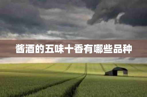 酱酒的五味十香有哪些品种