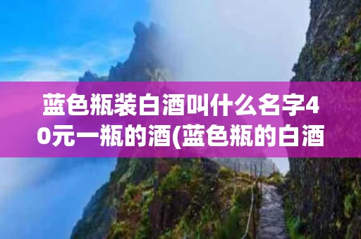 蓝色瓶装白酒叫什么名字40元一瓶的酒(蓝色瓶的白酒都有什么)