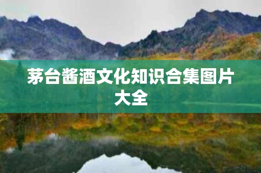 茅台酱酒文化知识合集图片大全