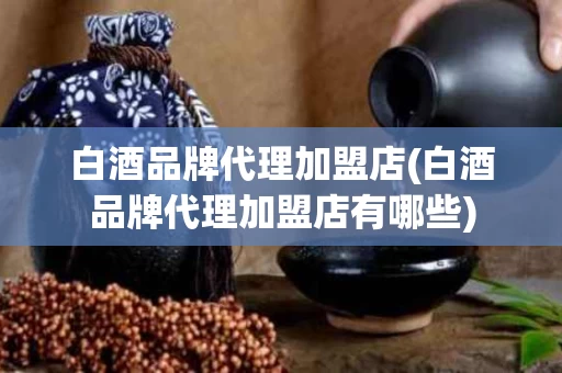 白酒品牌代理加盟店(白酒品牌代理加盟店有哪些)