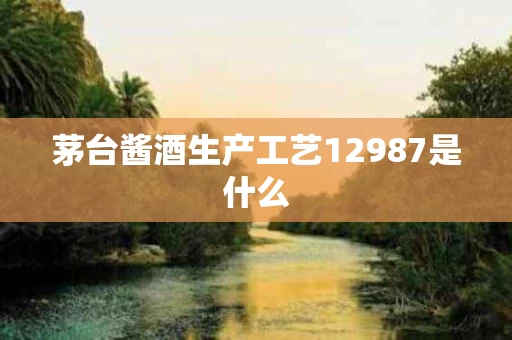 茅台酱酒生产工艺12987是什么