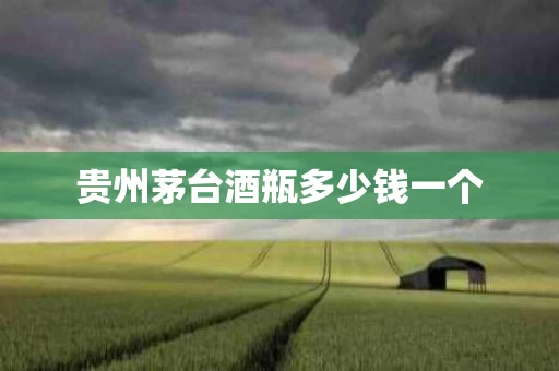 贵州茅台酒瓶多少钱一个