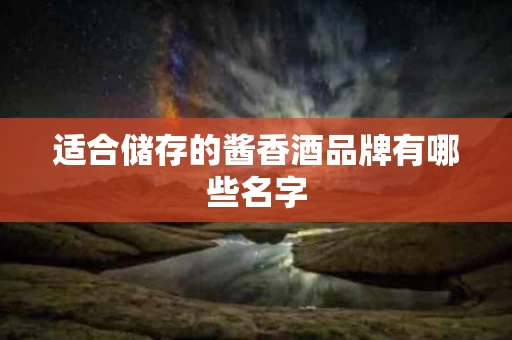 适合储存的酱香酒品牌有哪些名字