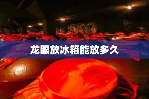 龙眼放冰箱能放多久