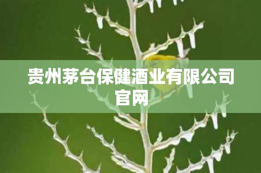 贵州茅台保健酒业有限公司官网