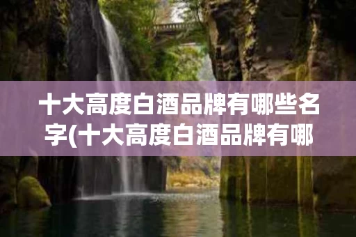 十大高度白酒品牌有哪些名字(十大高度白酒品牌有哪些名字和图片)