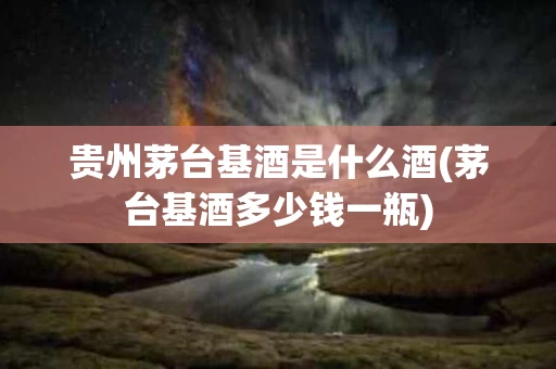 贵州茅台基酒是什么酒(茅台基酒多少钱一瓶)