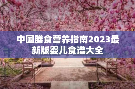 中国膳食营养指南2023最新版婴儿食谱大全