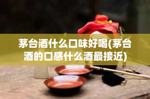 茅台酒什么口味好喝(茅台酒的口感什么酒最接近)