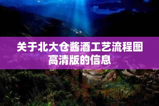 关于北大仓酱酒工艺流程图高清版的信息
