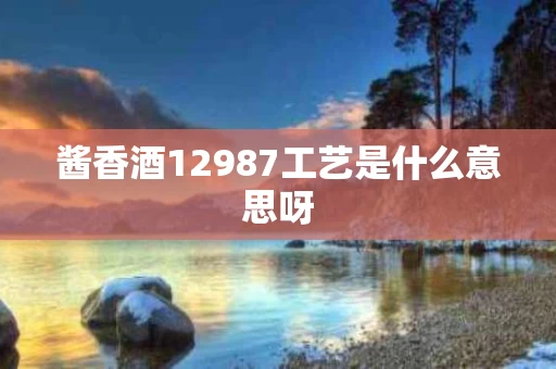 酱香酒12987工艺是什么意思呀
