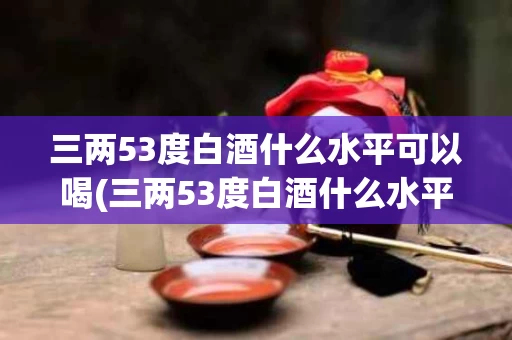 三两53度白酒什么水平可以喝(三两53度白酒什么水平可以喝呢)