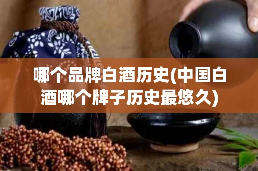 哪个品牌白酒历史(中国白酒哪个牌子历史最悠久)