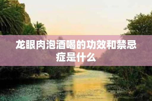 龙眼肉泡酒喝的功效和禁忌症是什么
