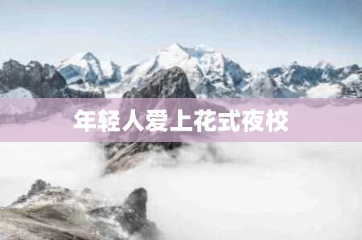 年轻人爱上花式夜校