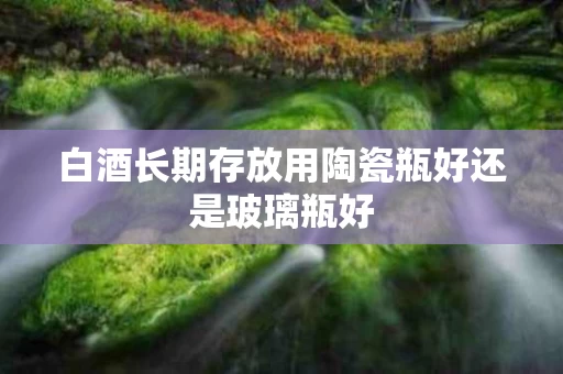 白酒长期存放用陶瓷瓶好还是玻璃瓶好