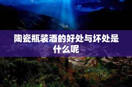 陶瓷瓶装酒的好处与坏处是什么呢