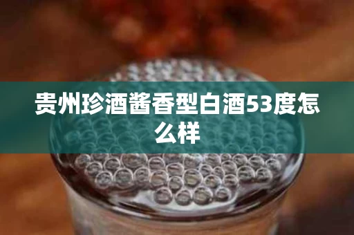 贵州珍酒酱香型白酒53度怎么样