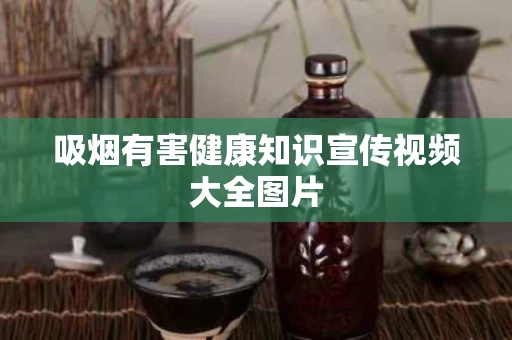 吸烟有害健康知识宣传视频大全图片