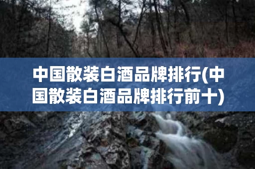 中国散装白酒品牌排行(中国散装白酒品牌排行前十)