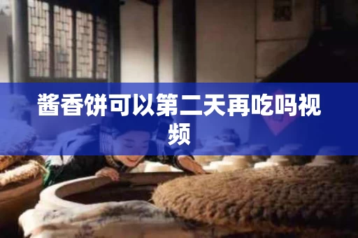 酱香饼可以第二天再吃吗视频
