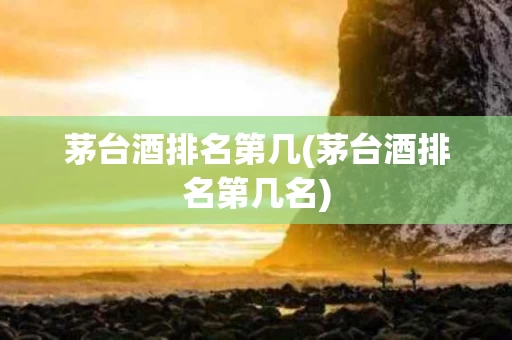 茅台酒排名第几(茅台酒排名第几名)