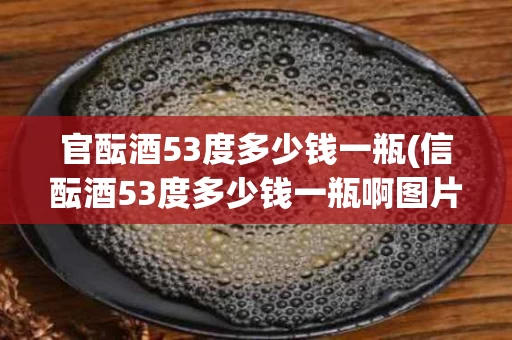 官酝酒53度多少钱一瓶(信酝酒53度多少钱一瓶啊图片)