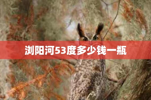 浏阳河53度多少钱一瓶