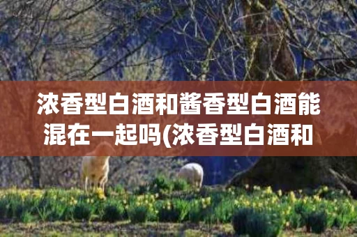浓香型白酒和酱香型白酒能混在一起吗(浓香型白酒和酱香型白酒可以混合泡酒吗)