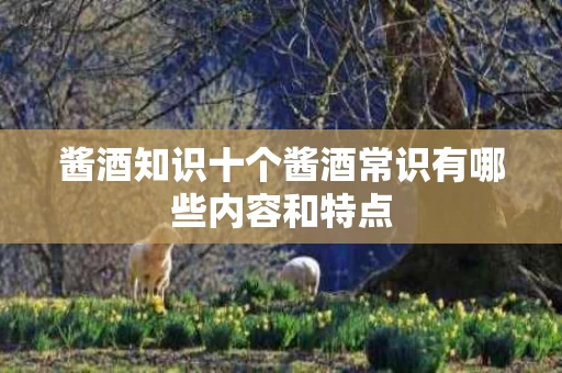 酱酒知识十个酱酒常识有哪些内容和特点
