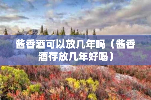 酱香酒可以放几年吗（酱香酒存放几年好喝）