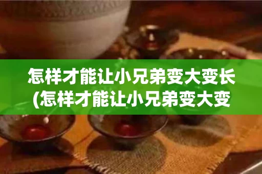 怎样才能让小兄弟变大变长(怎样才能让小兄弟变大变长呢)