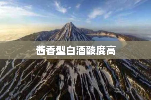 酱香型白酒酸度高