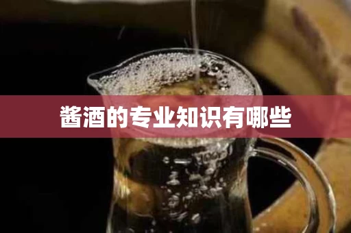 酱酒的专业知识有哪些