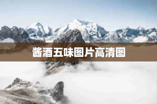 酱酒五味图片高清图