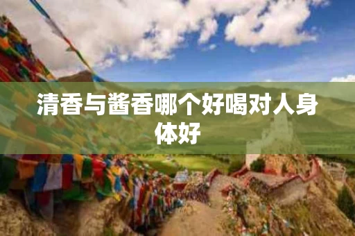 清香与酱香哪个好喝对人身体好