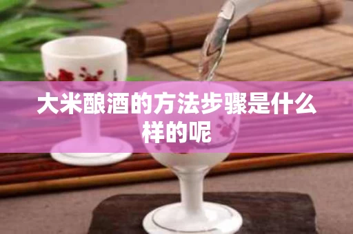 大米酿酒的方法步骤是什么样的呢