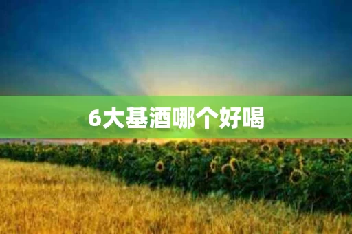 6大基酒哪个好喝