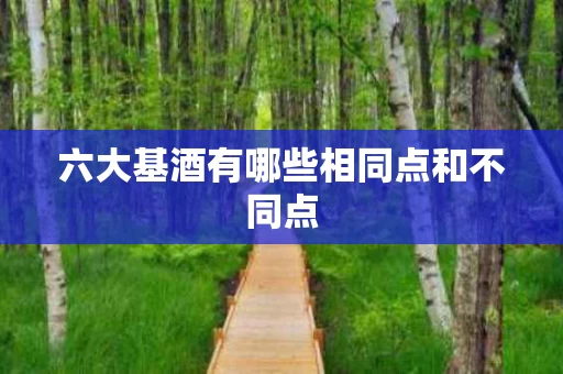 六大基酒有哪些相同点和不同点 六大基酒有哪些相同点和不同点